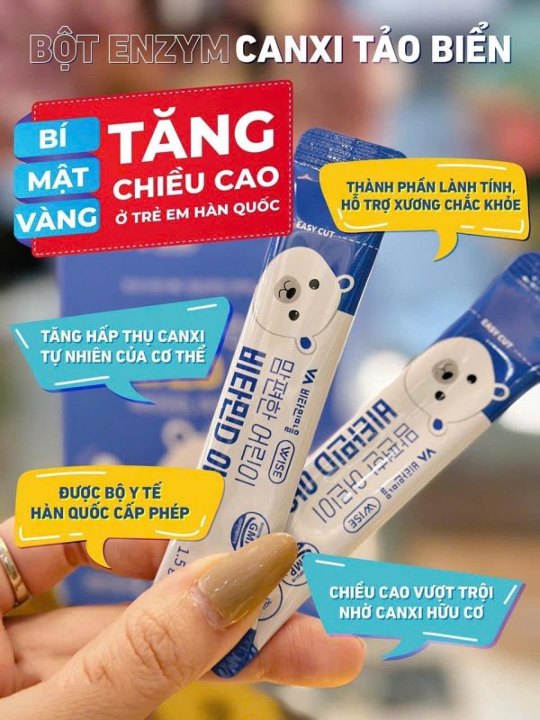 Men tăng chiều cao VA gấu trắng