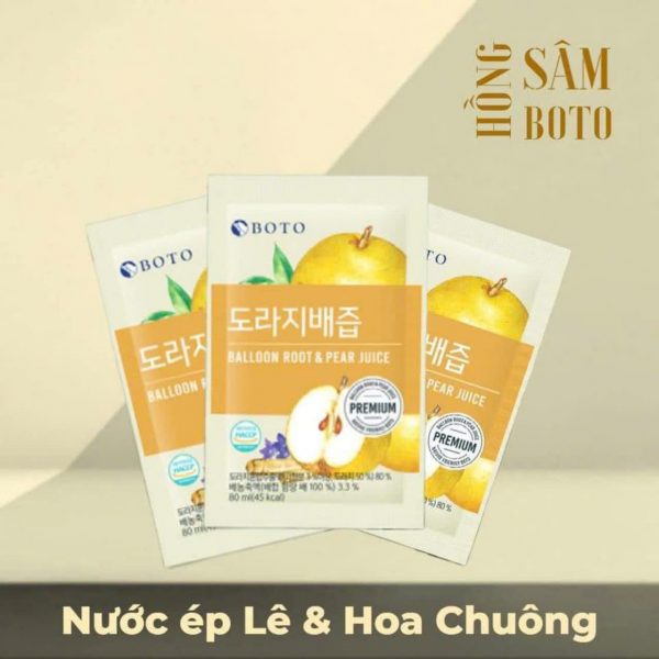 Hồng Sâm Lê Hoa Chuông BOTO